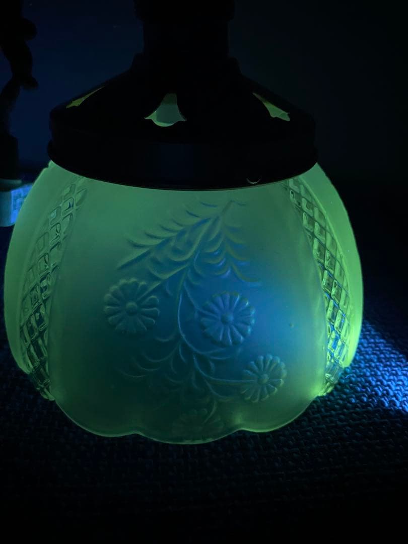 American retroヴィンテージ フロストガラスシェードペンダント照明