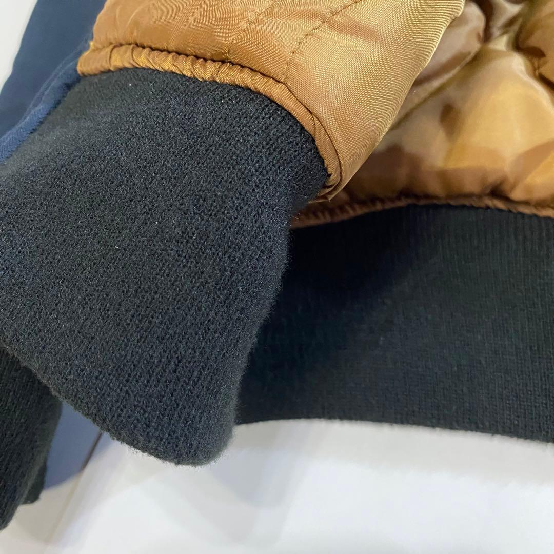 GAP ギャップ B15 G1 フライトジャケット 襟ボア ネイビー M 短丈