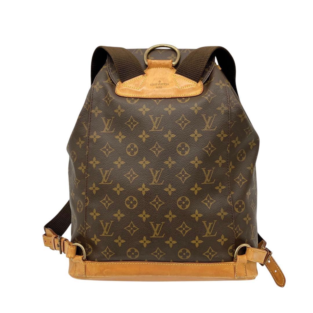 【LOUIS VUITTON】モンスリGM モノグラム　リュック　バックパック.