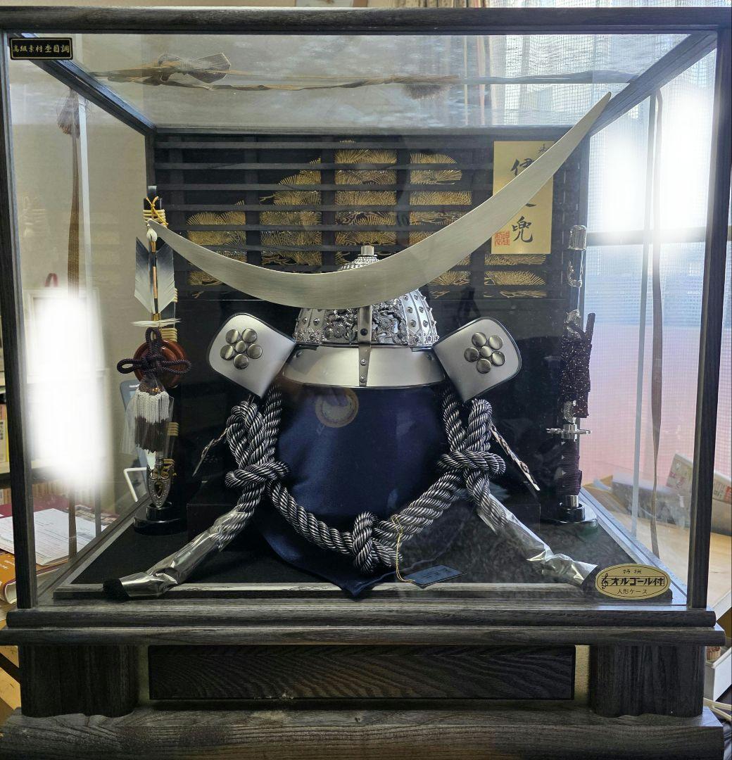 実際にかぶれます 着用兜 伊達政宗 五月人形 兜と刀のセット