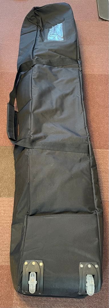 キャスター付きスキーバッグ 185cm 黒