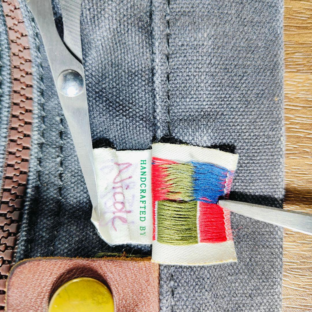 【USA製ヴィンテージ】DULUTH PACK　極厚キャンバス×極厚艶本革トート