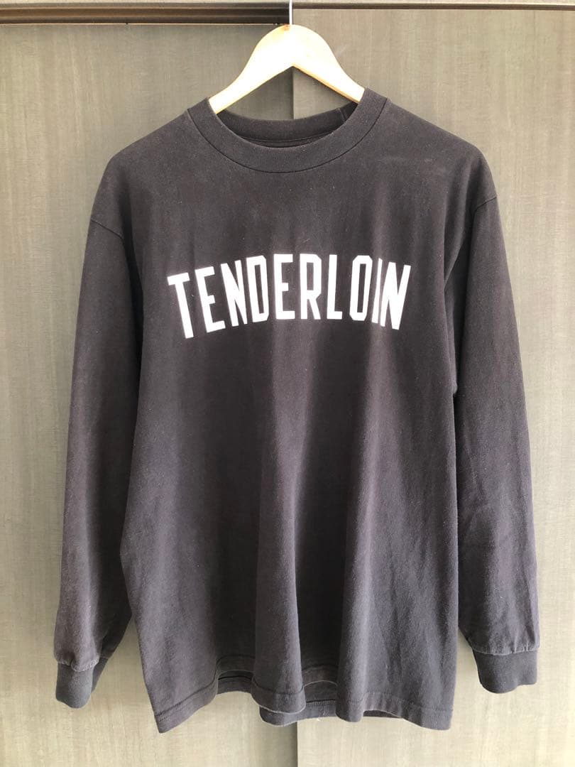 TENDERLOIN テンダーロイン　黒ロンTサイズL