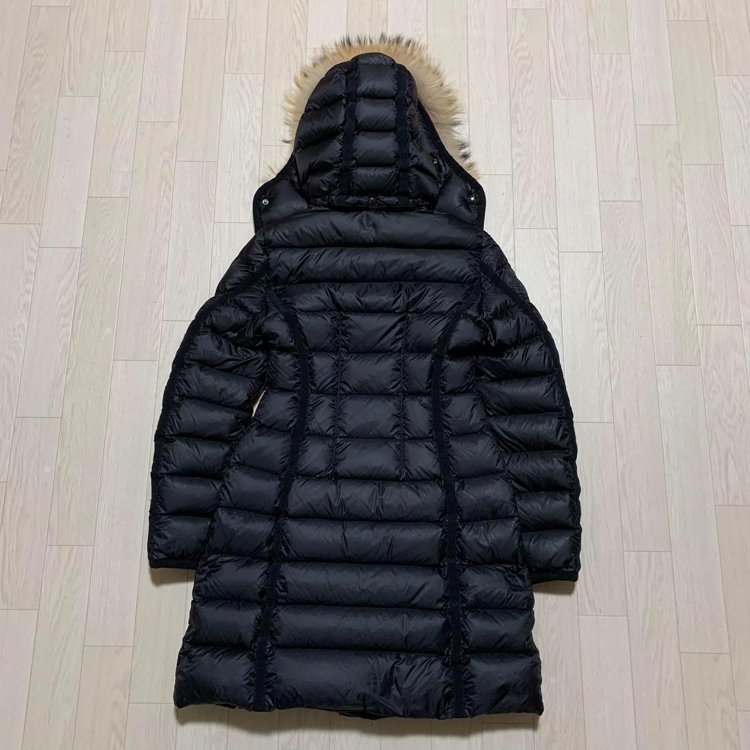 モンクレール✨エルミファー　リアルファー　ブラック　00　国内正規品　4D88