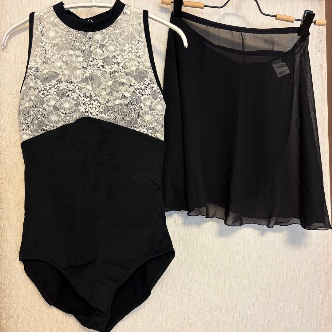 チャコット　レオタード　レディース　Lサイズ　スカート　セット