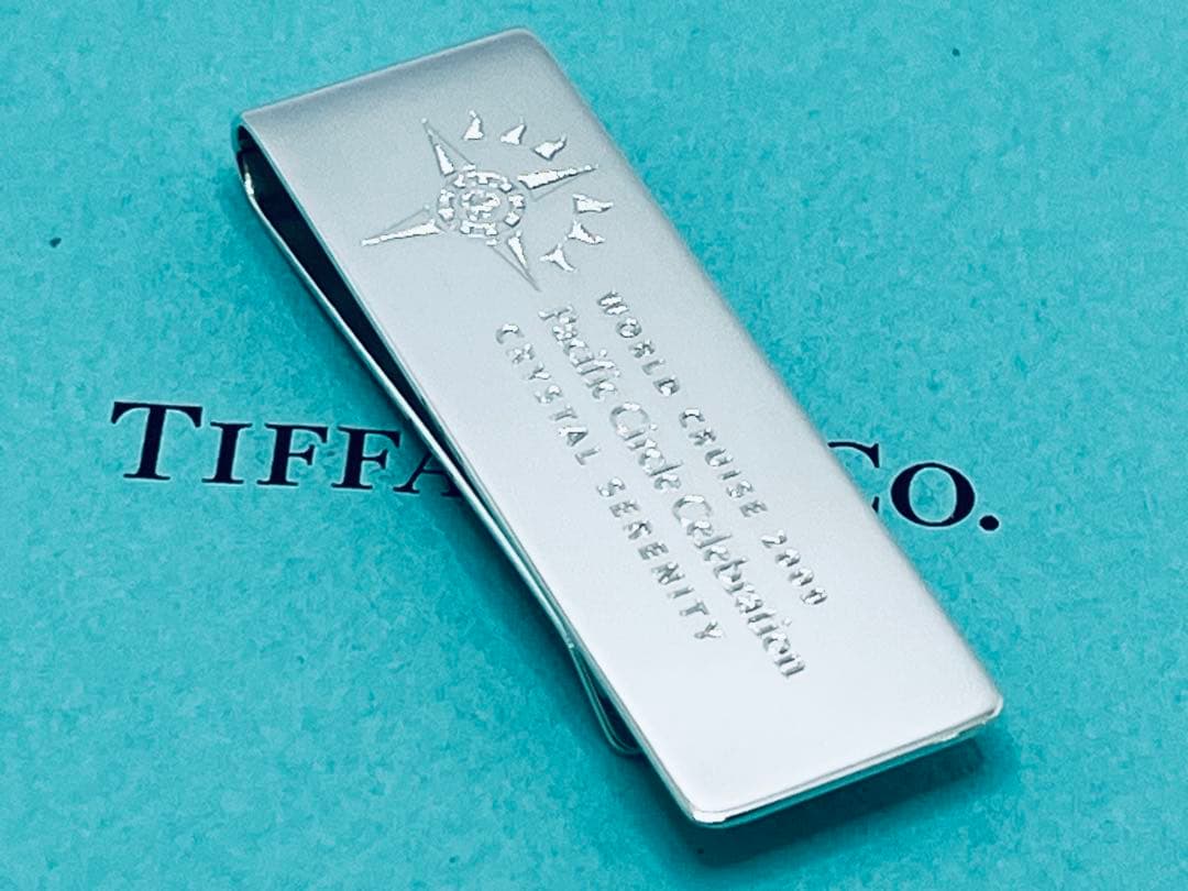 h638 希少　ティファニー　マネークリップ　2009 シルバー　925