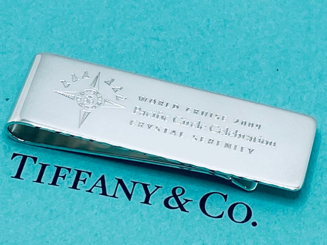 h638 希少　ティファニー　マネークリップ　2009 シルバー　925