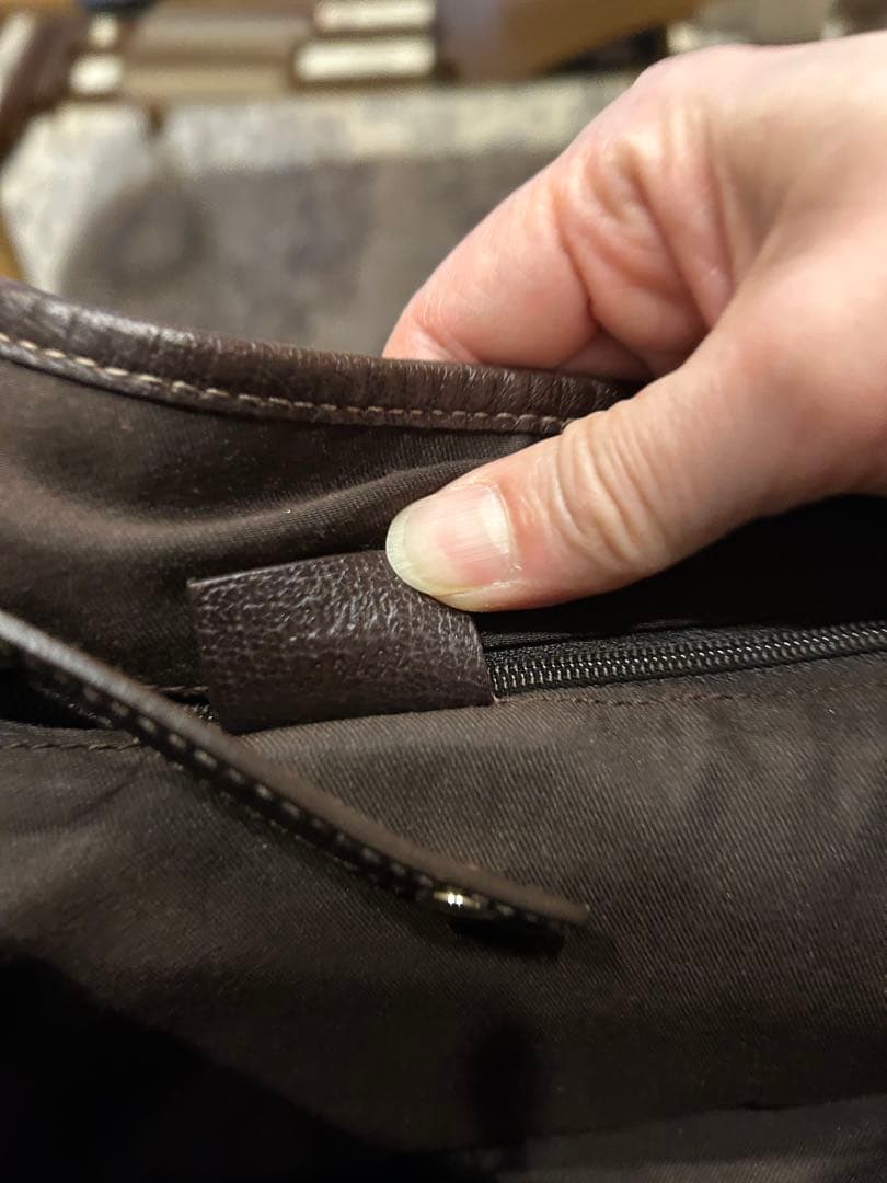 美品☆GUCCI グッチ アビーGGキャンバスレザーワンショルダートートバッグ