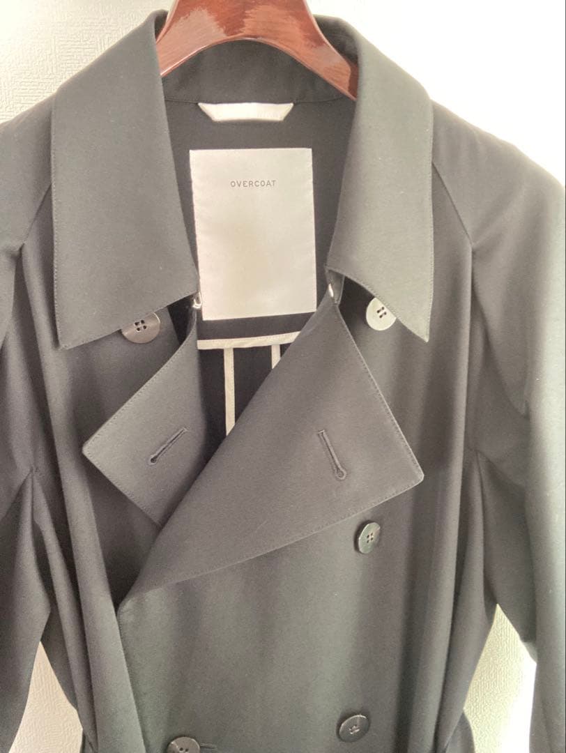 OVERCOAT トレンチコート　BLACK 1