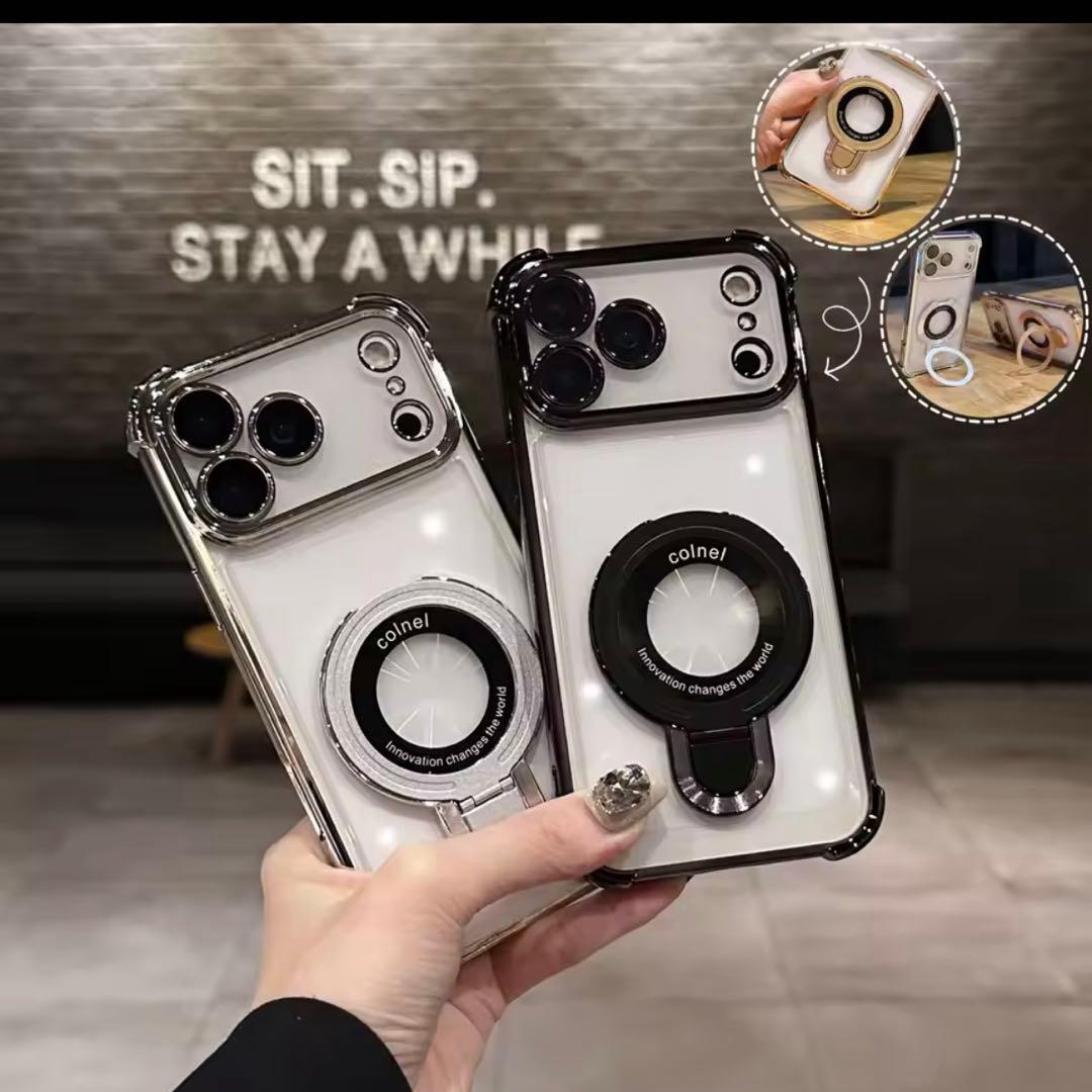 スマホケース ブラック