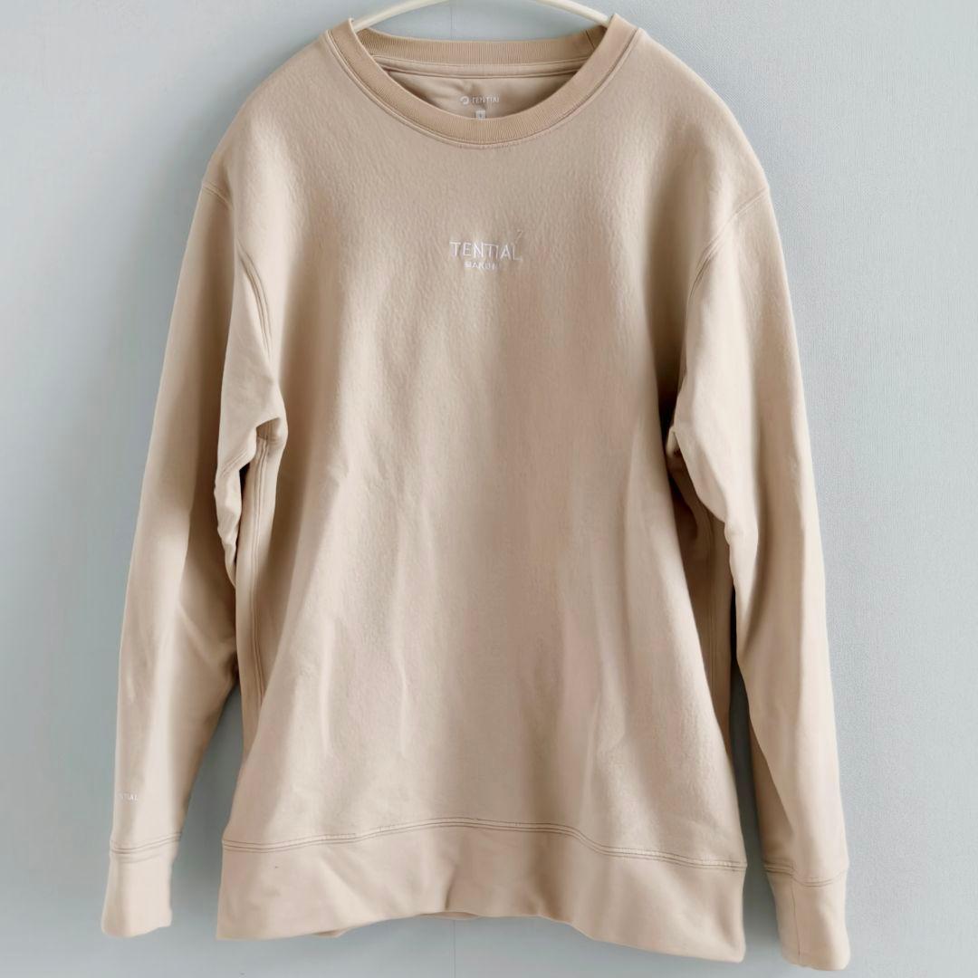 TENTIAL BAKUNE スウェット 上下セット S ベージュ