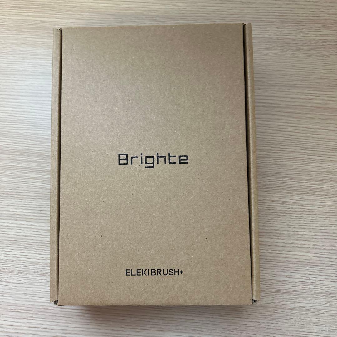 新品未使用Brighte ELEKI BRUSH+ブライト エレキブラシ＋ピンク