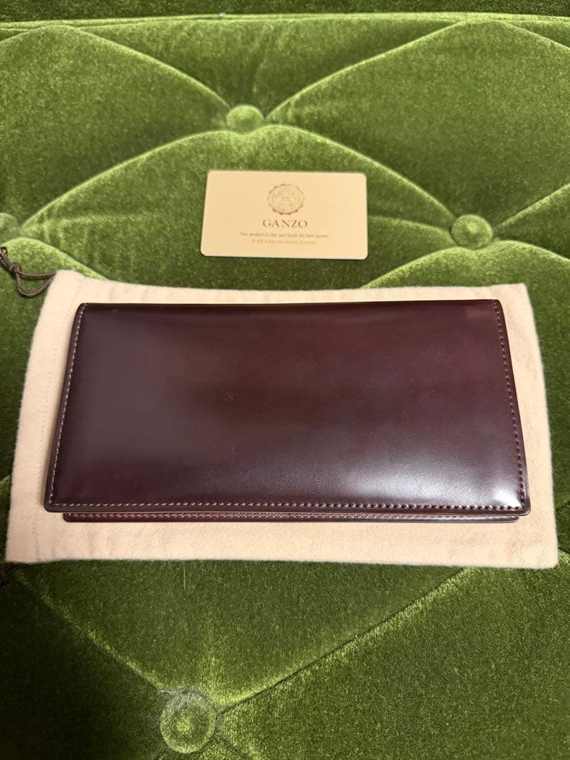 期間限定値下げ　GANZO ガンゾ　シェルコートバン2 小銭入れ　長財布　中古
