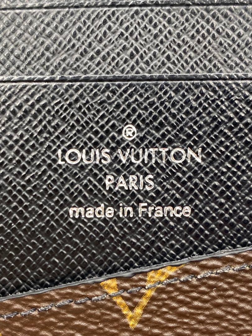 ルイヴィトン モノグラム マカサー ポルトフォイユ タノン 二つ折り 長財布