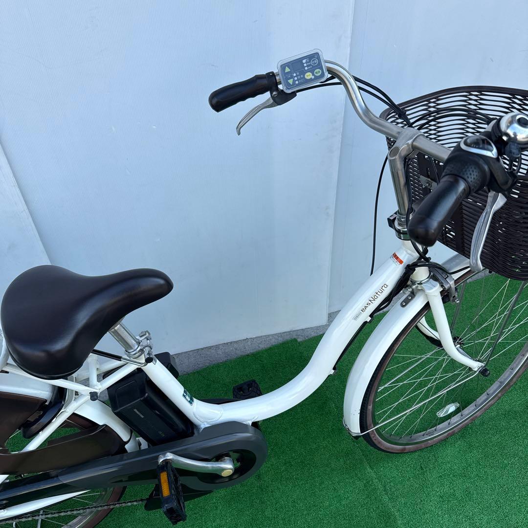 充電器無し電動アシスト自転車26インチ ホワイト