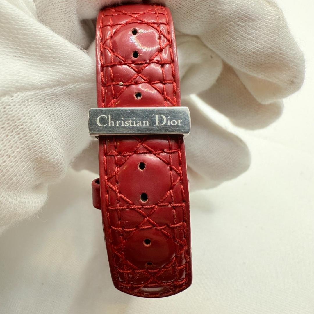 【稼働品】ChristianDior レディディオール D90-100 腕時計
