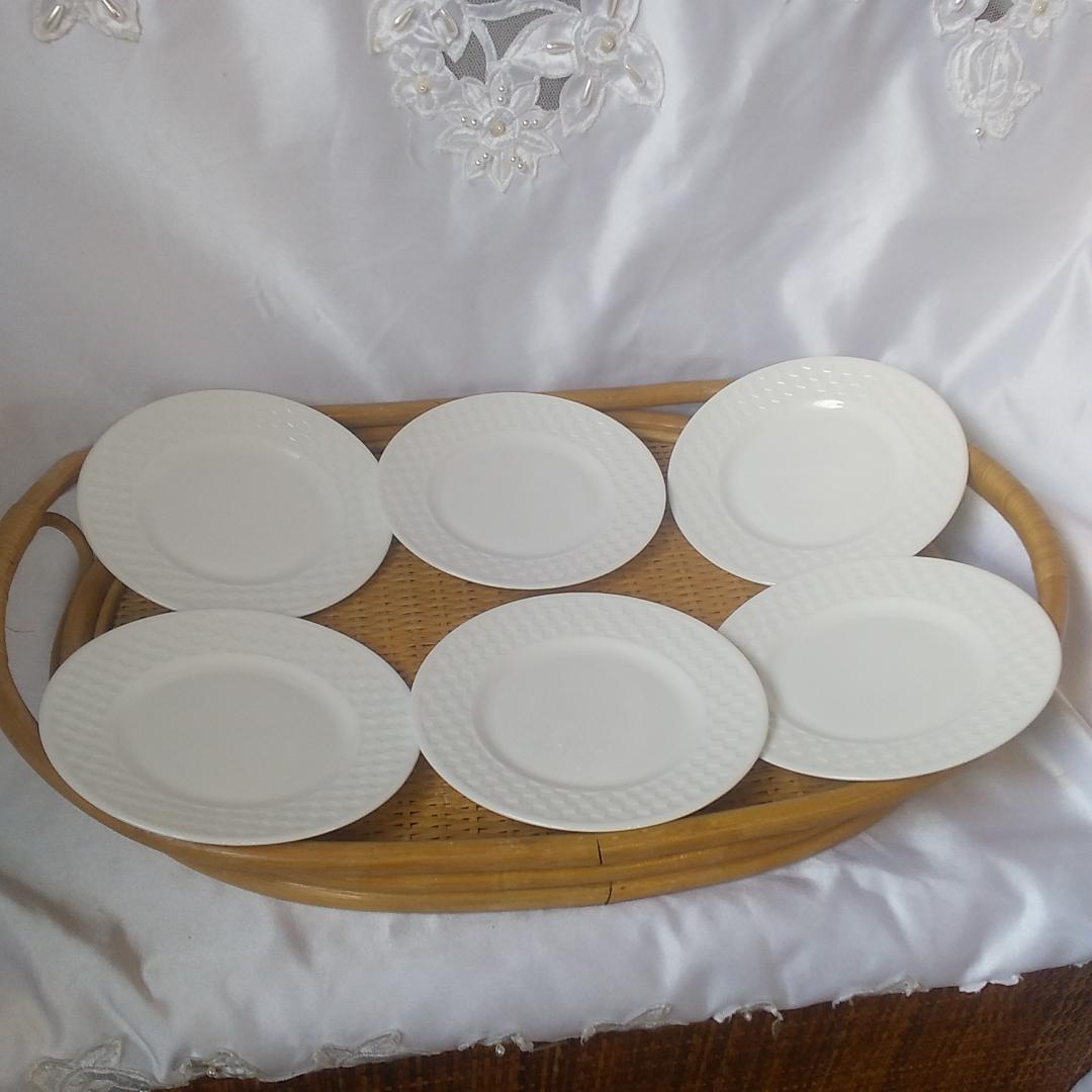 ウェッジウッド　15cmプレート(6枚)　ナイトアンドデイ