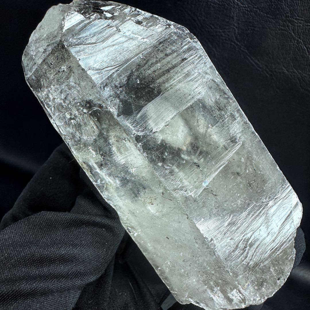 爆アレ❗️虹☆ブラックガーデンクォーツポイント ヒマラヤ水晶共生超パワーA1232