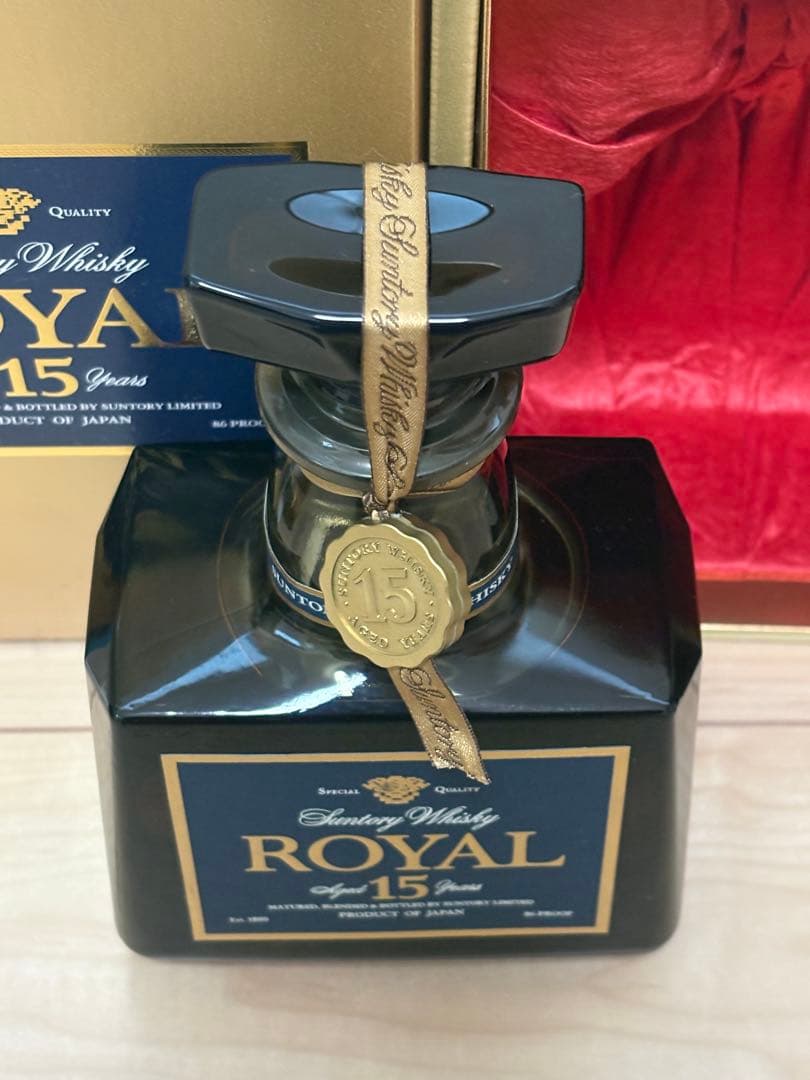 ローヤル15年　クレスト12年　山崎NA 白州NA 4本セット