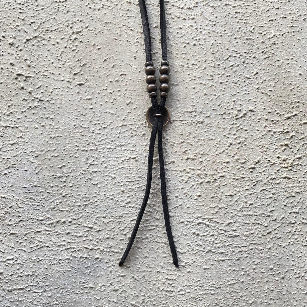 LEATHER & SILVER MOTO レザー×シルバー925 ネックレス