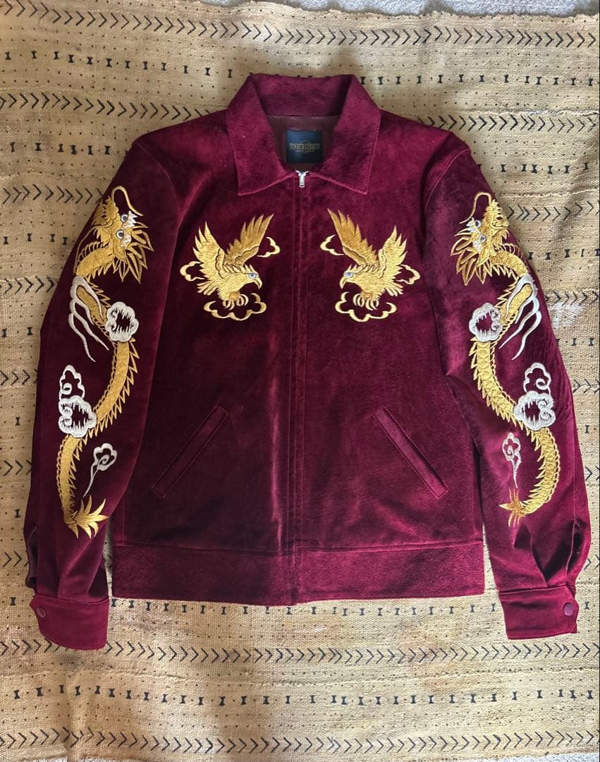 FINE CREEK&CO レザースカジャケット\