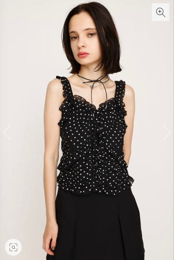 SLY SHEER SQUEEZE CAMI トップス