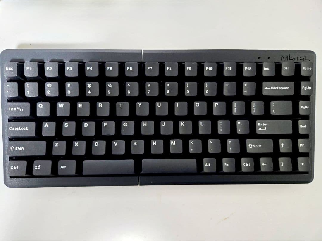 分割キーボード Barocco MD770-RUSPDBBA1 赤軸 ブラック