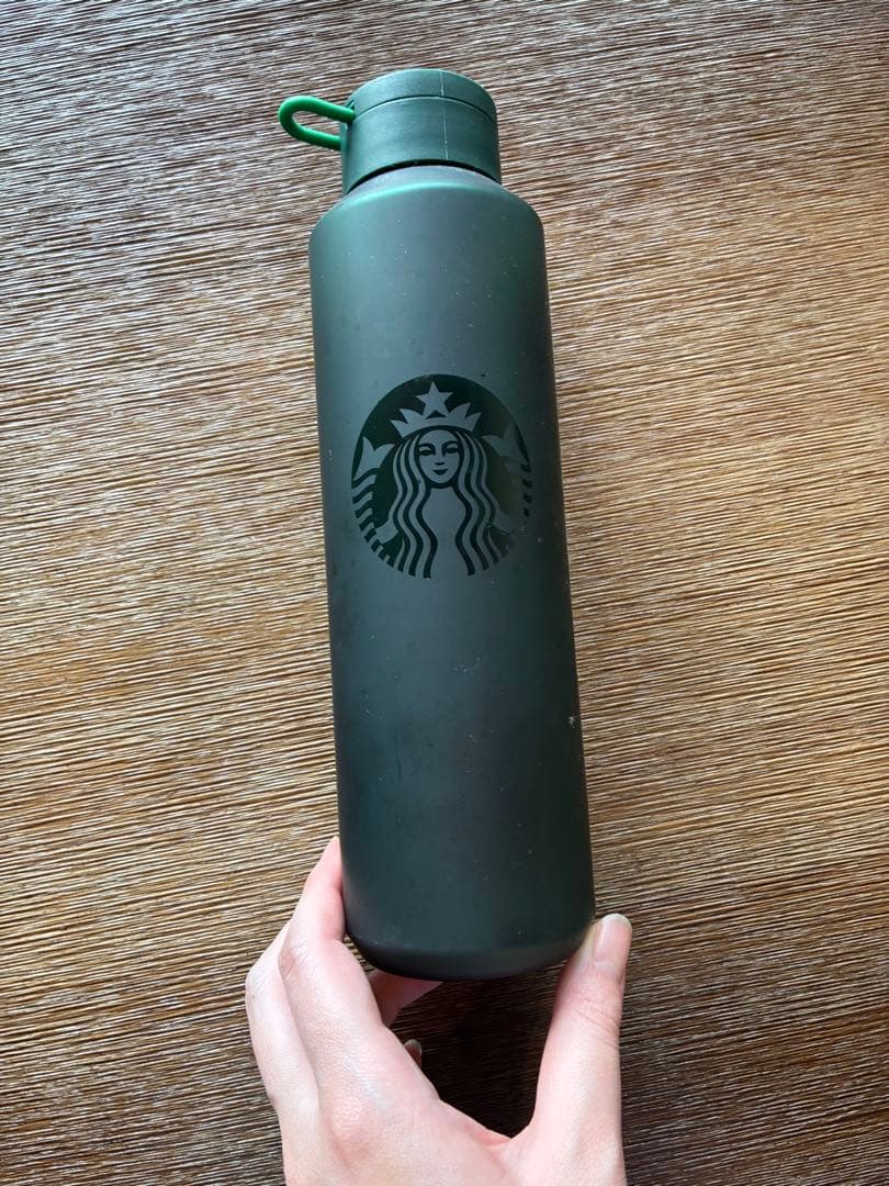 Starbucks ダークグリーン 水筒 710ml