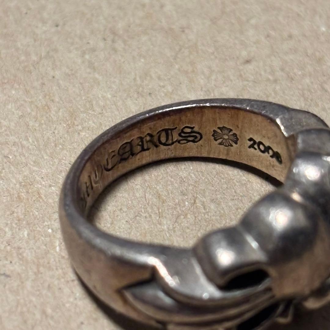CHROME HEARTS FLRL CRS HRT フローラルハート リング