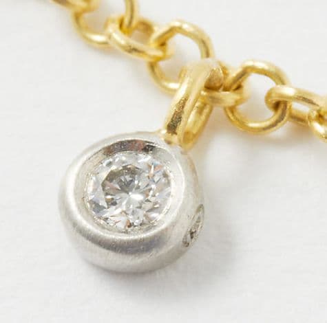 hum 廃盤品 kumo 一粒ダイヤ　ブレスレット ダイヤモンド　美品