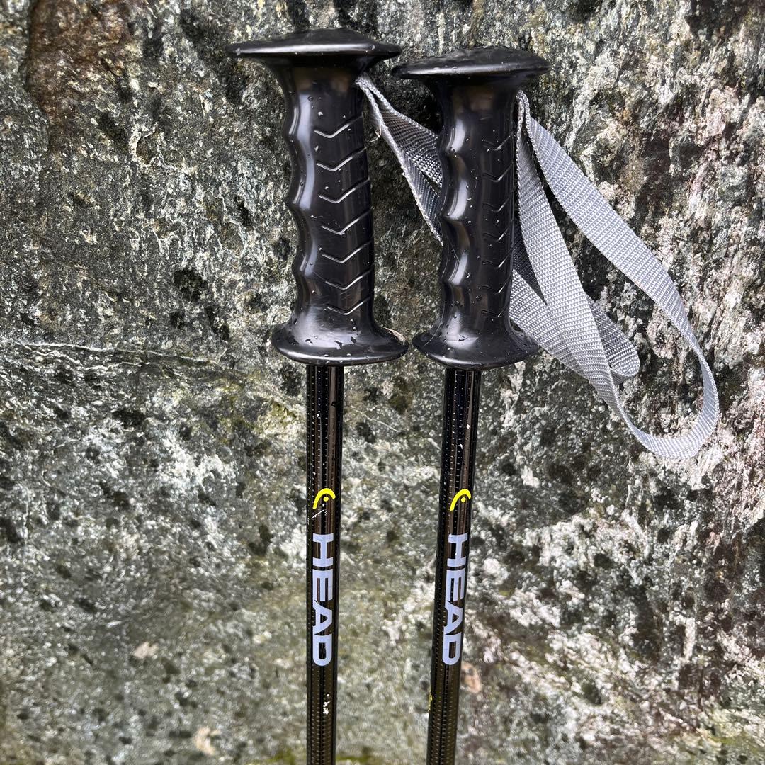 HEAD ジュニアスキー(137cm)、ストック(105cm)セット