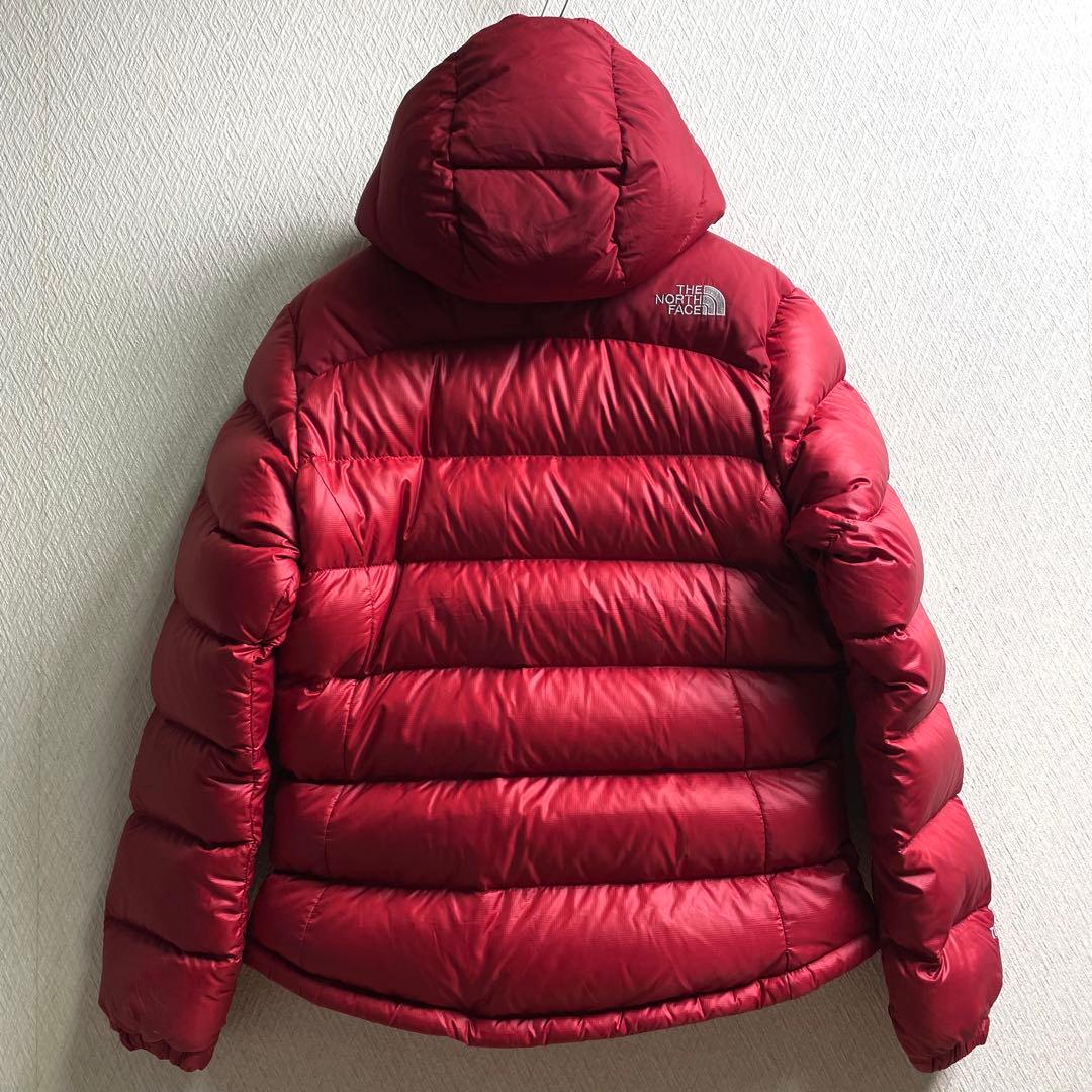 ノースフェイス ダウンジャケット ヌプシ2 レッド レディース