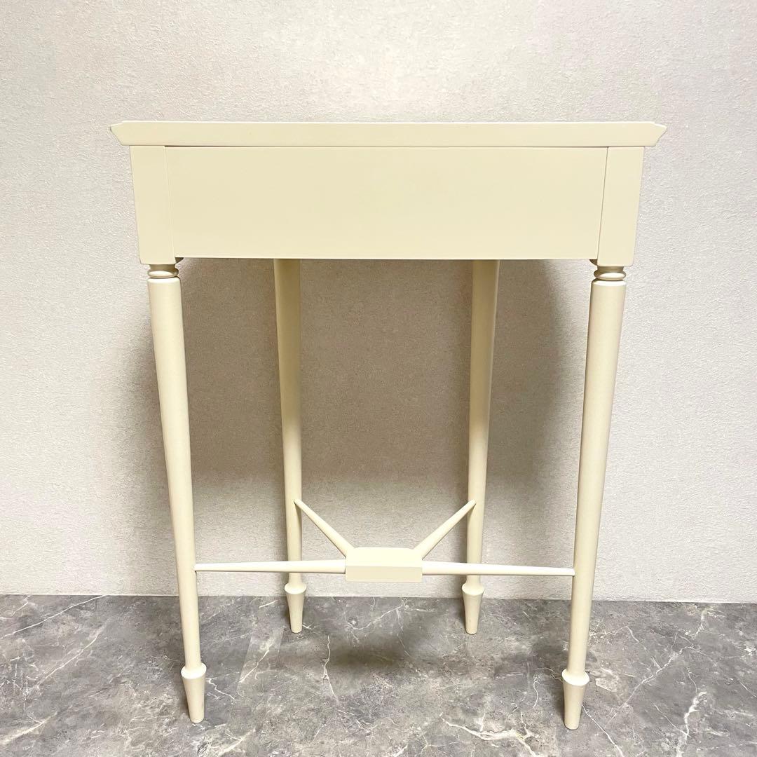 東海家具　Fleur コンソールテーブル 半円形 エレガント猫脚　アンティーク