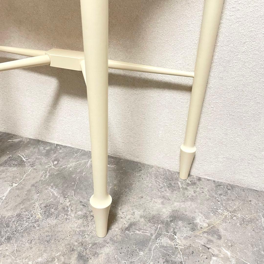 東海家具　Fleur コンソールテーブル 半円形 エレガント猫脚　アンティーク