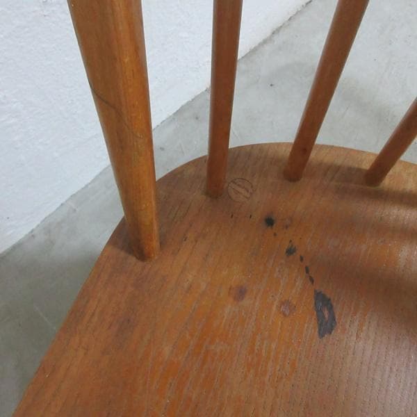イギリス ビンテージ 家具 Ercol チェア フープバック 英国 4724e