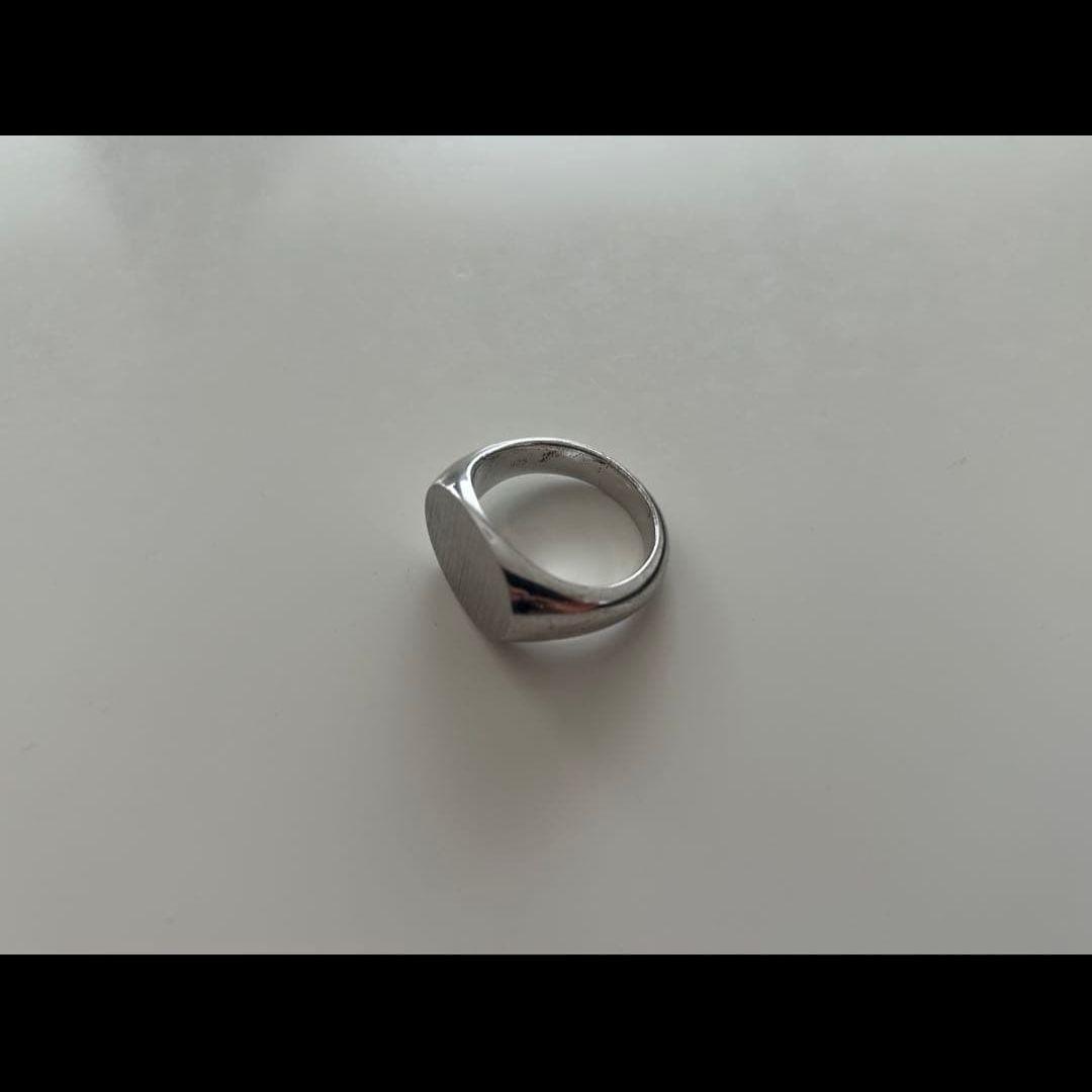 TOMWOOD トムウッド　リング　サテン　シルバー