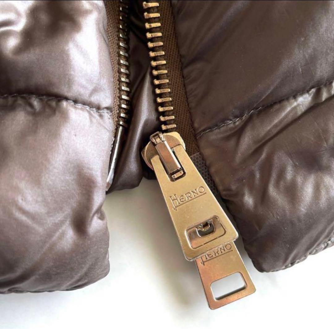 HERNO✨FOXファーダウンコート