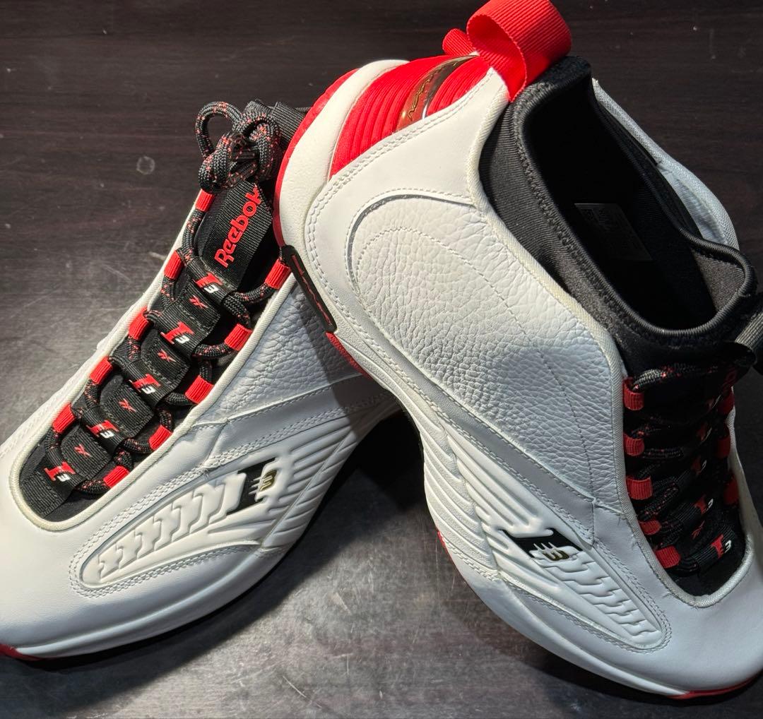 希少✨最安値　Reebok Answer4.5 White Red Black
