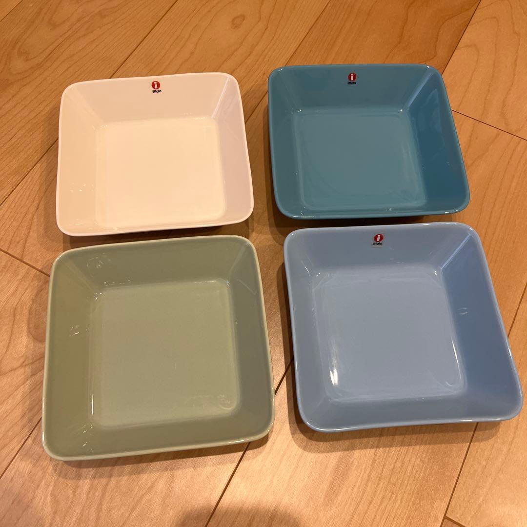  イッタラ Teema ティーマ スクエアプレート　セット