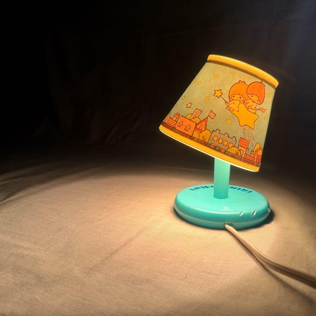 1967年 サンリオ リトルツインスターズ キキララ ルームライト ランプ