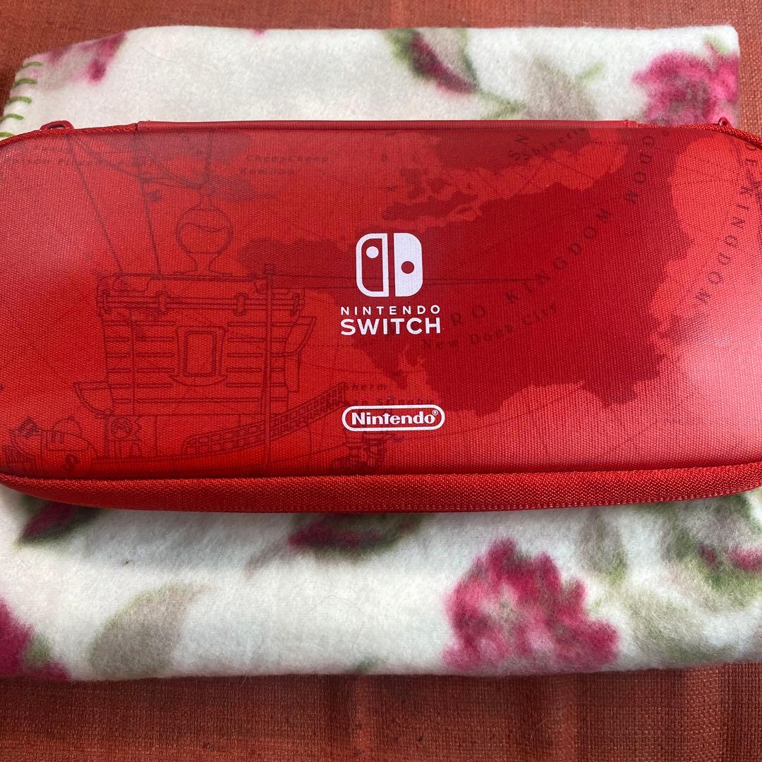 t.。Nintendo Switch Lite コーラルピンク　ケースセッ