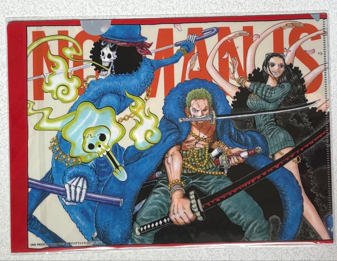 ワンピースマガジンVol.3 懸賞当選品 特製クリアファイル
