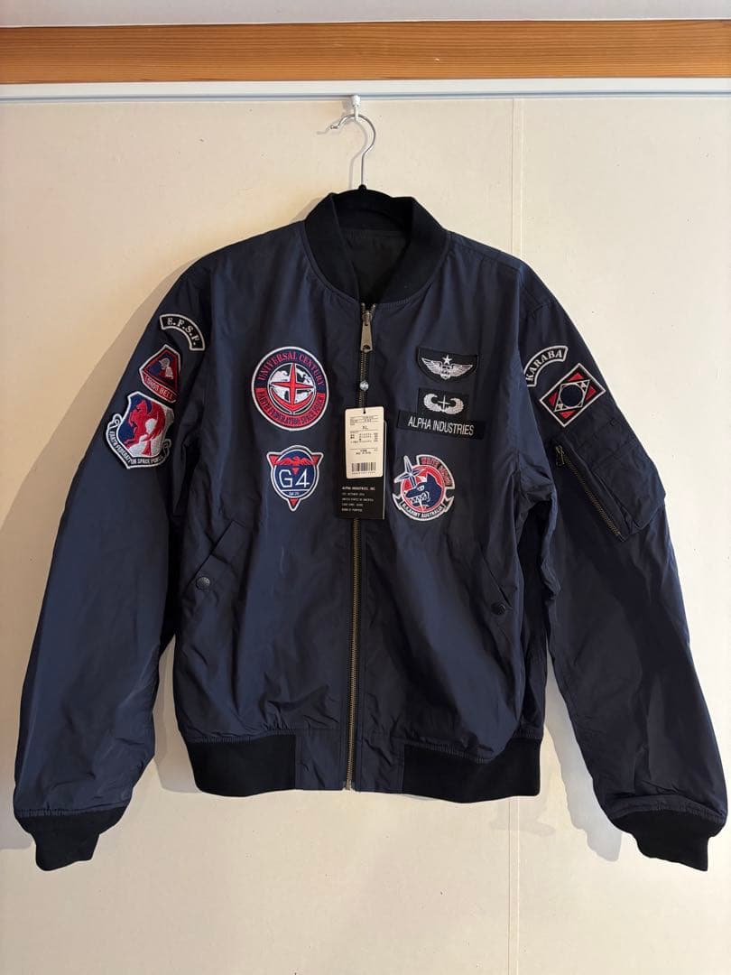 【未使用】ALPHA INDUSTRIES MA-1 フライトジャケット