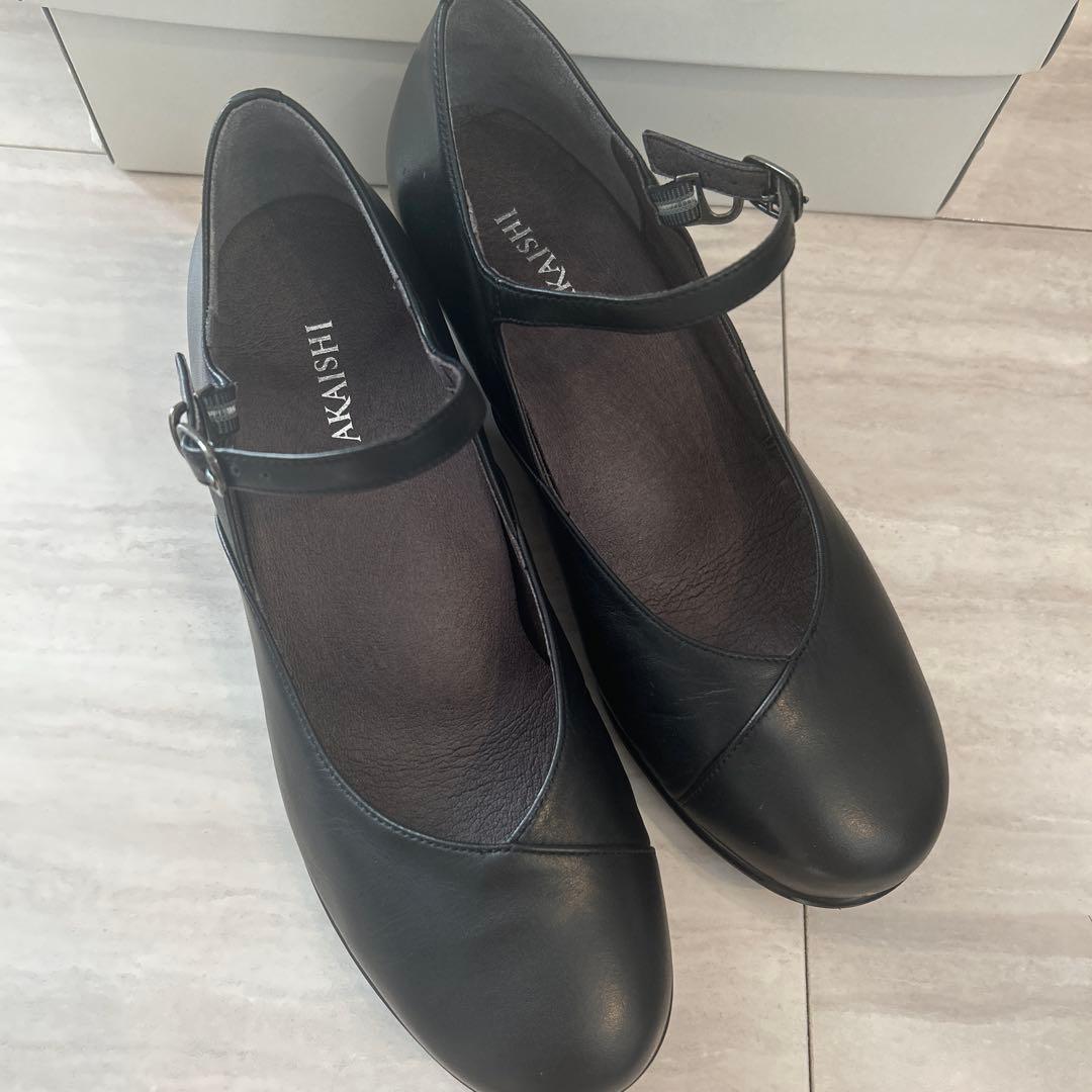 【専用】AKAISHI 2足　アーチフィッターストラップ付きパンプス23.5