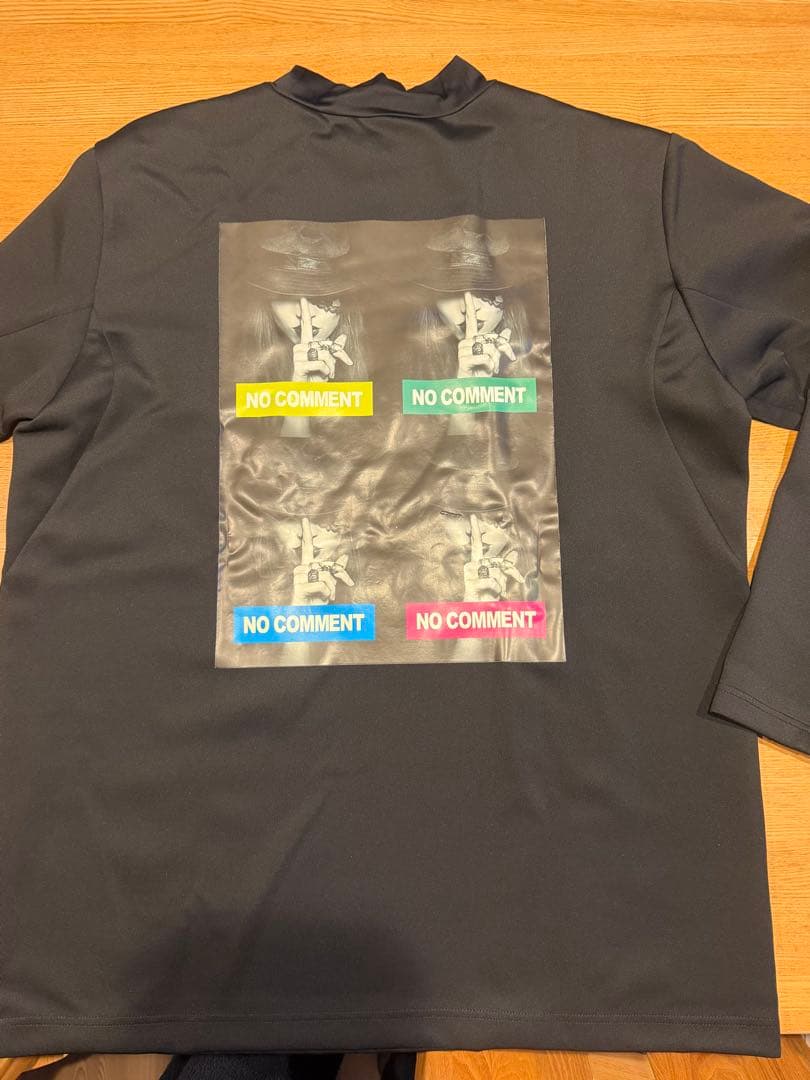 ノーコメントパリスゴルフ　長袖モックネック　XXL
