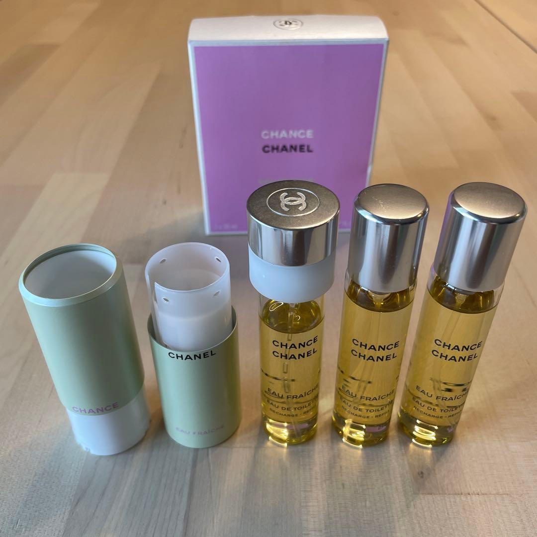 ケース難ありリフィルのみ　CHANEL CHANCE オーフレッシュ　ツイスト