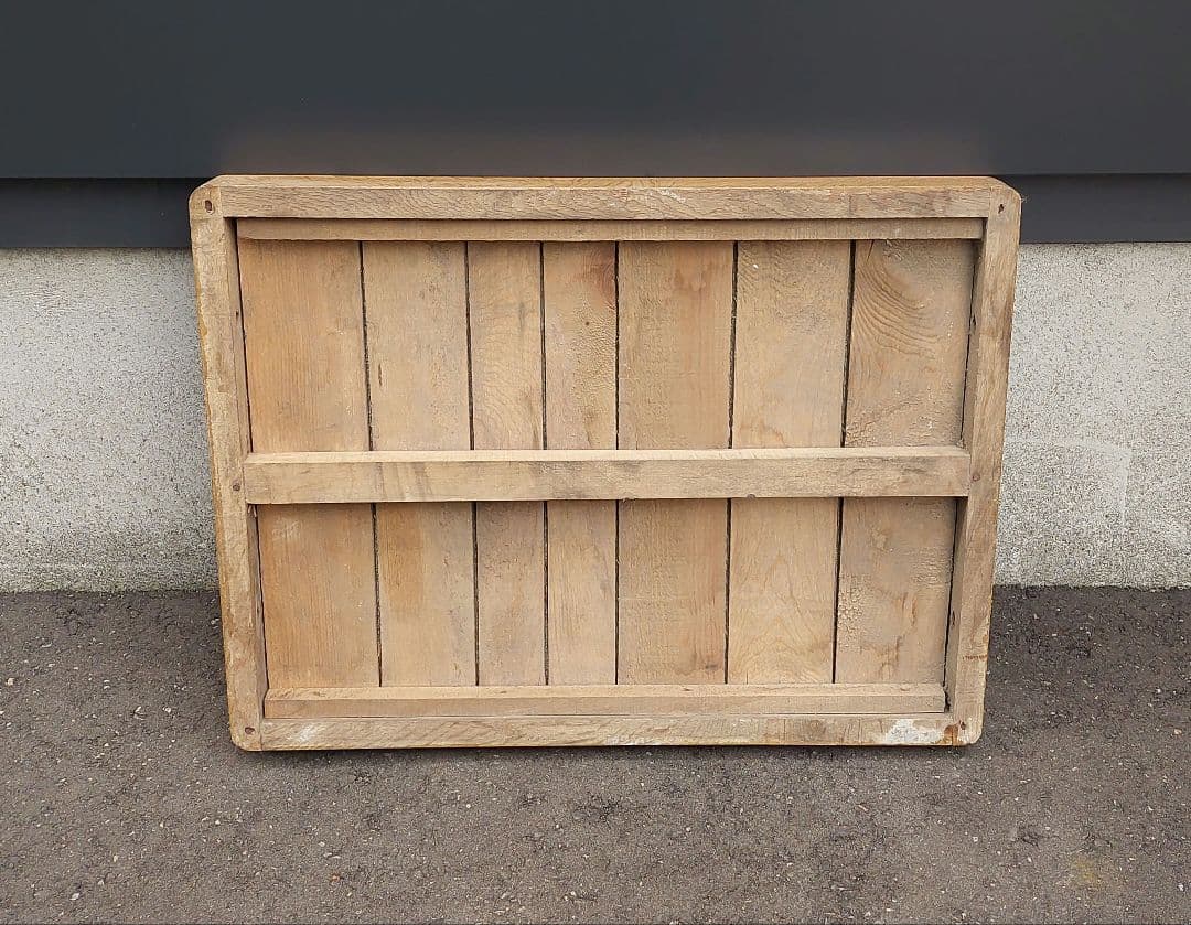 昭和レトロ ストーブ台 薪ストーブ タイル 木枠 古民家 アンティーク