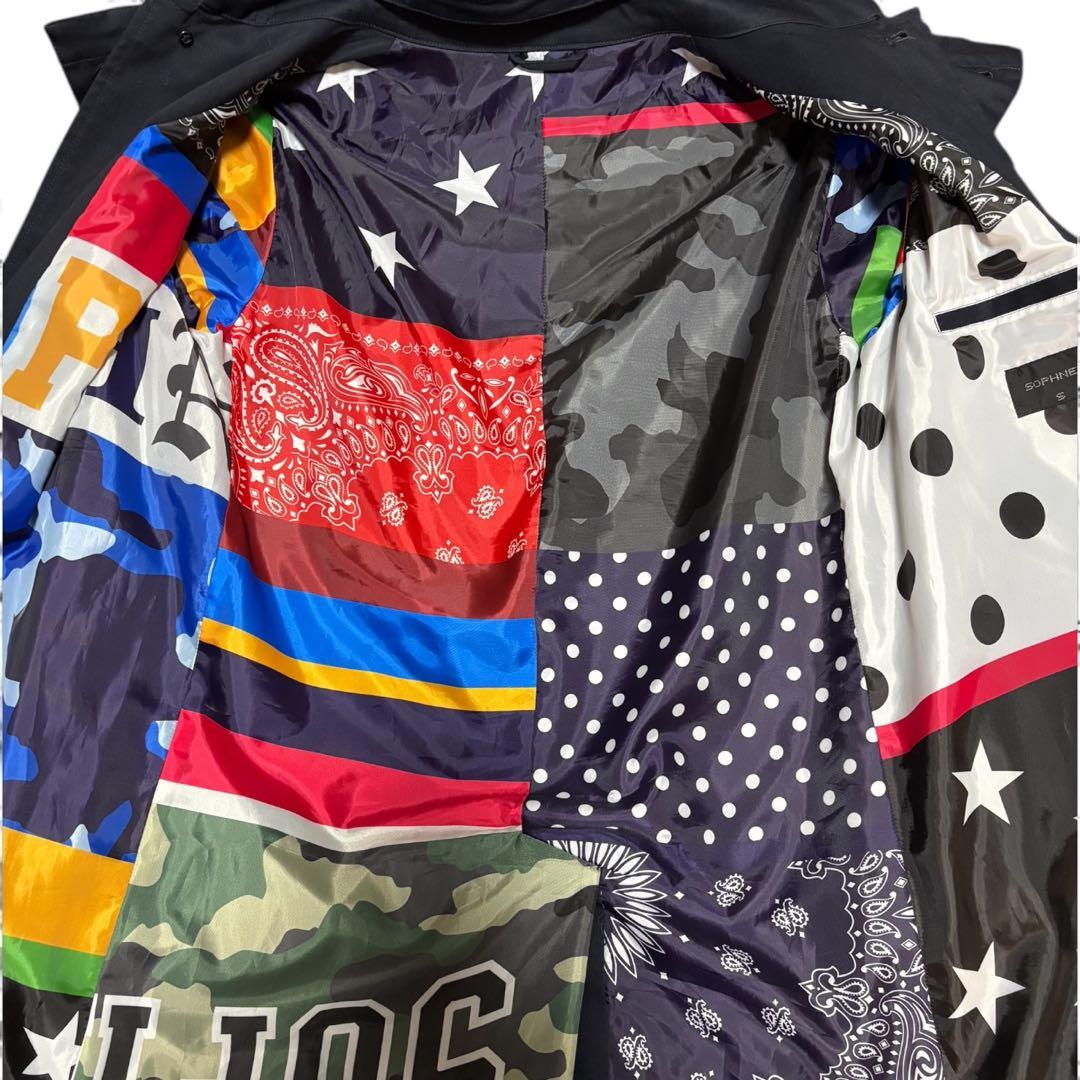 ✨美品✨SOPHNET. COLLAR COATソフ コート/Sサイズ/FCRB
