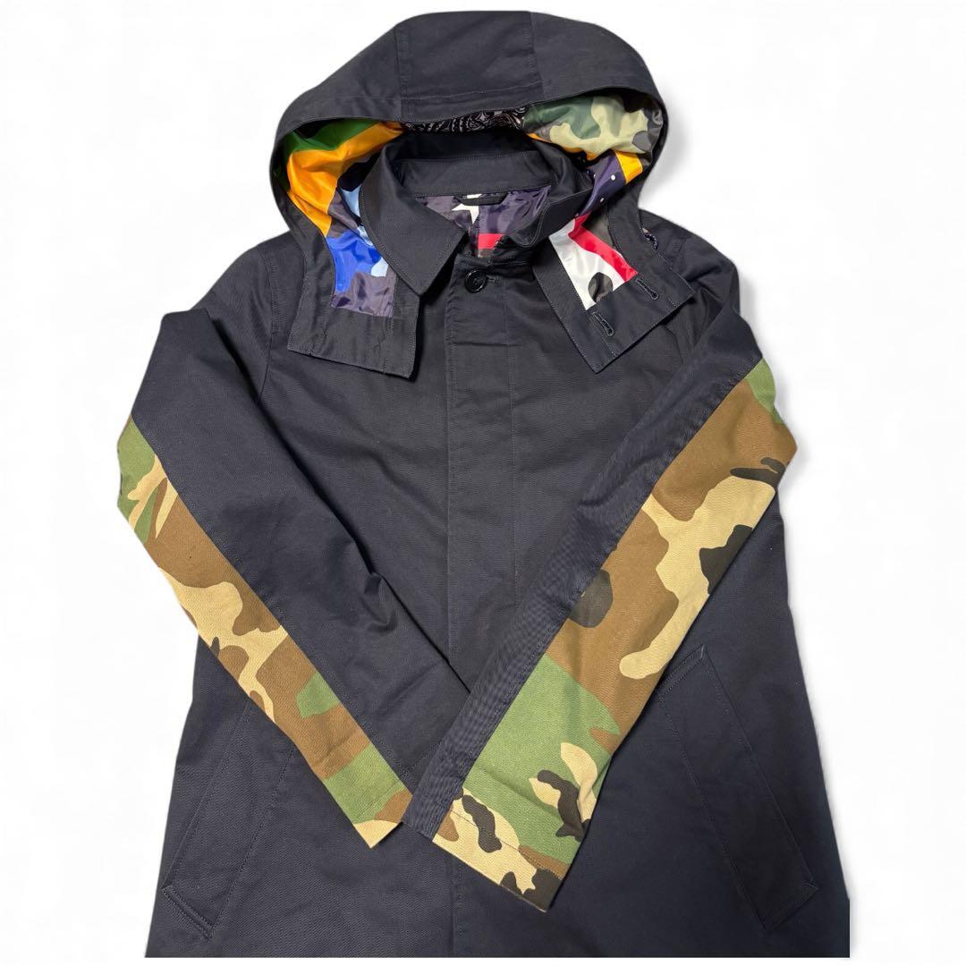 ✨美品✨SOPHNET. COLLAR COATソフ コート/Sサイズ/FCRB