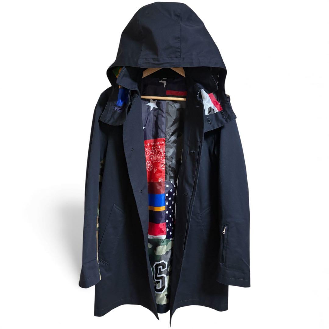 ✨美品✨SOPHNET. COLLAR COATソフ コート/Sサイズ/FCRB